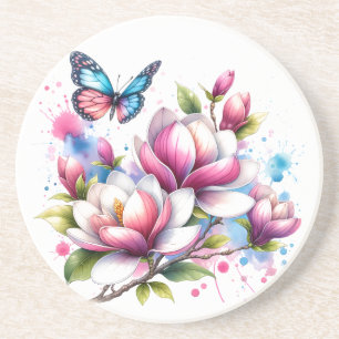 Blommar & Butterflies Sandstone Underlägg