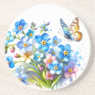 Blommar & Butterflies Sandstone Underlägg