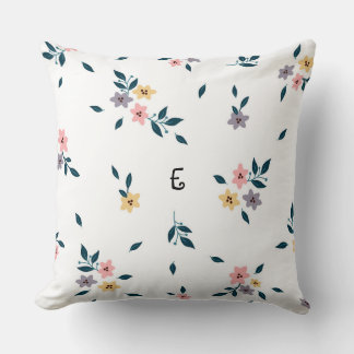 Blommar Charm Monogram Kudde
