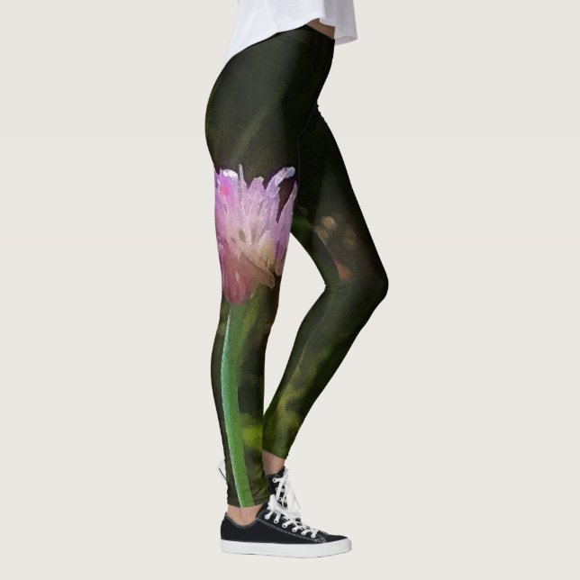 Blommar Chives och Palmetto Leggings (Höger)
