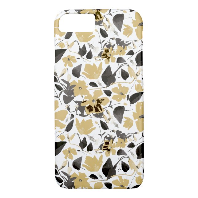 Blommar Clematis Vine Watercolor Case-Mate iPhone Skal (Flowering Clematis Vine Watercolor Case-Mate iPhone Case from Studio Posies. )