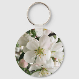 Blommar Crabapple Nyckelring