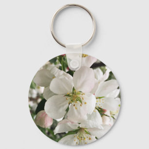 Blommar Crabapple Nyckelring