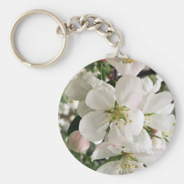 Blommar Crabapple Nyckelring