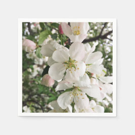 Blommar Crabapple Pappersservett