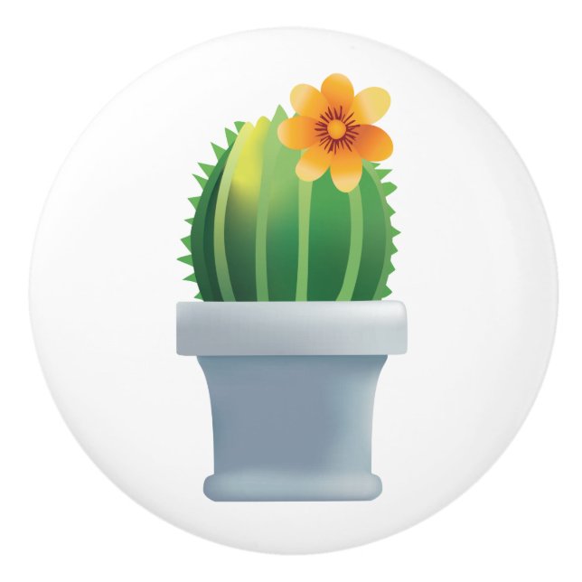 Blommar Echinocactus Knopp (Framsidan)