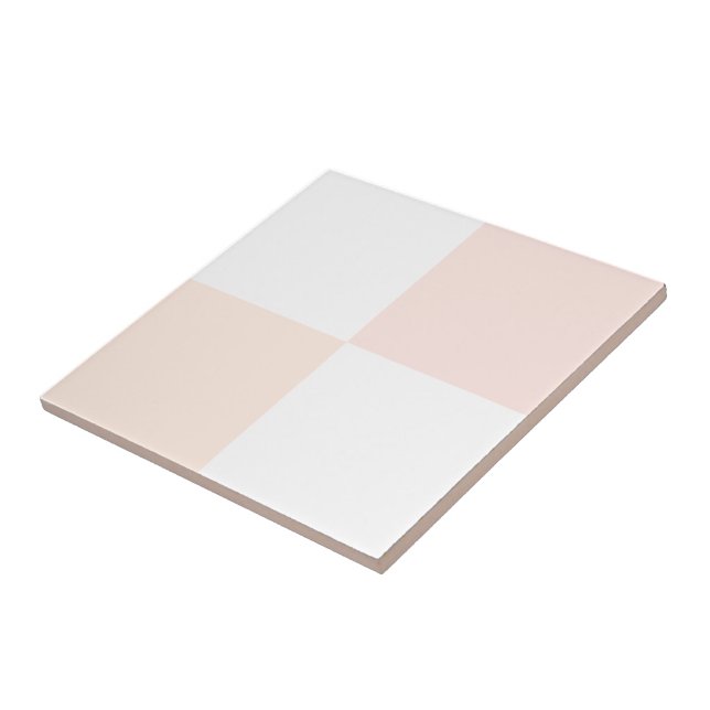 Blommar elegance lax blommigt panel Mönster 3 Kakelplatta (Sidan)