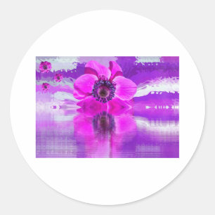 Blommar Flora Office Personalize Destiny Destiny's Runt Klistermärke