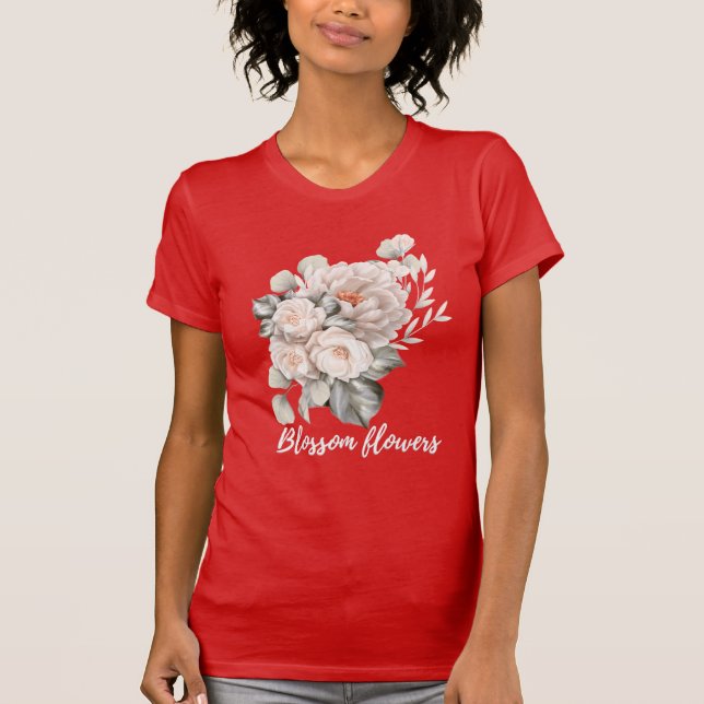 Blommar Flowers T-Shirt (Framsida)