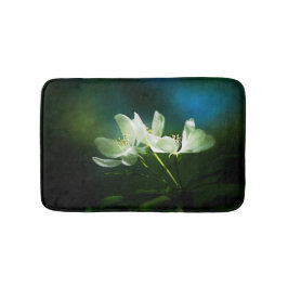 Blommar för äpple - två blommor badrumsmatta
