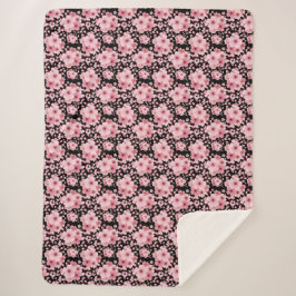 Blommar för Blommigt Black Rosa Cherry