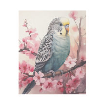 Blommar för Blue Parakeet och Cherry