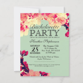 Blommar för Elegant av körsbär på rosenskalk Inbjudningar