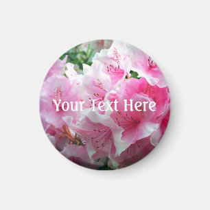 Blommar för fallande Rosa Blommigt Magnet