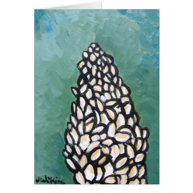 Blommar för Joshua träd Hälsningskort (Framsidan)