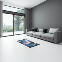 Blommar för kinesiska Måne Moth-flygande Amidst Ch