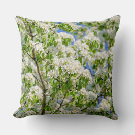 Blommar för krabbäpple kudde