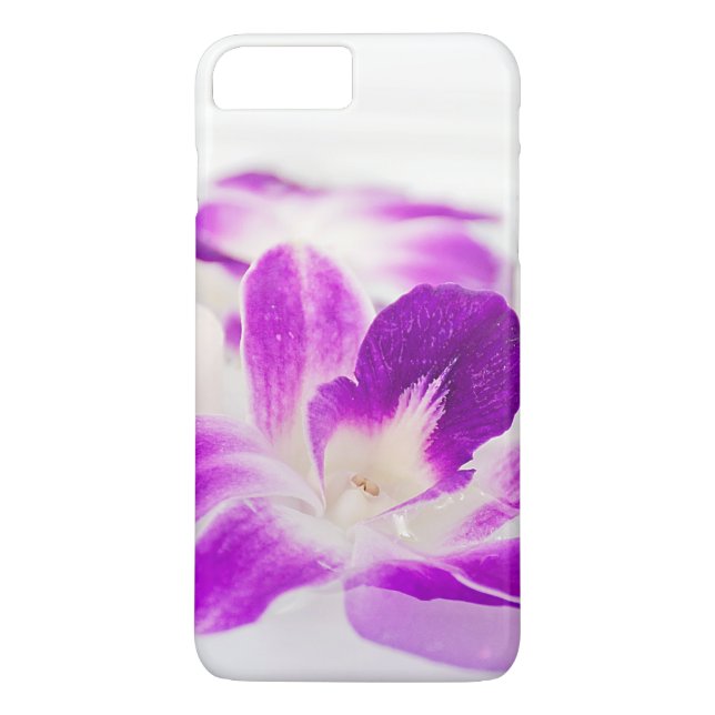 blommar för orchid-blöt Case-Mate iPhone skal (Baksida)