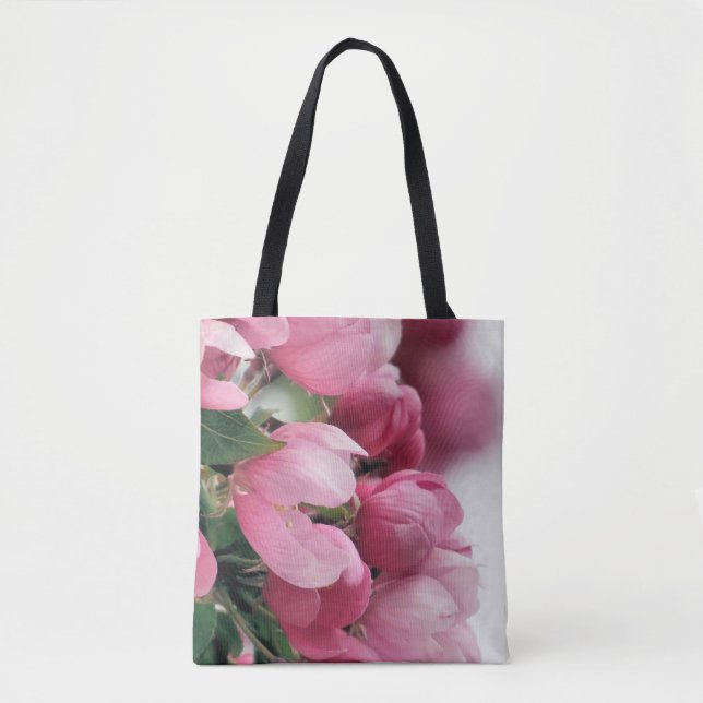 blommar för rosa körsbär - toto tygkasse (Framsida)