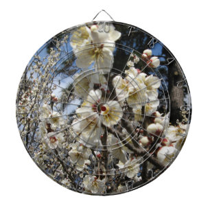Blommar för vita körsbär/Sakura/サ ク ラ(桜) Darttavla