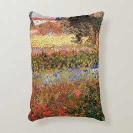 Blommar Garden av Vincent van Gogh Prydnadskudde