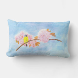 Blommar & Garden Bird Lumbarkudde