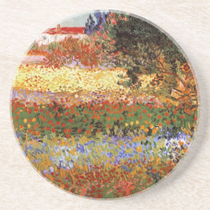 Blommar Garden (F430) Van Gogh Fine Art Underlägg Sandsten