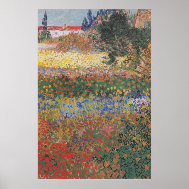 Blommar Garden - Vincent van Gogh Poster (Framsidan)