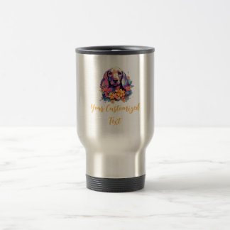 Blommar Hues kring Dachshund Charm Resemugg