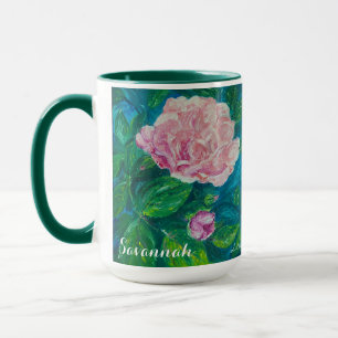 BLOMMAR i KÄRLEK PERSONLIG RO MUGG