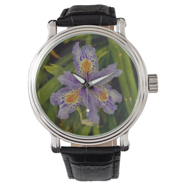 blommar i lila armbandsur (Framsida)