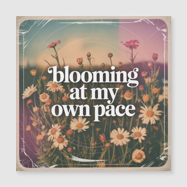 Blommar i min egen takt (Framsida)