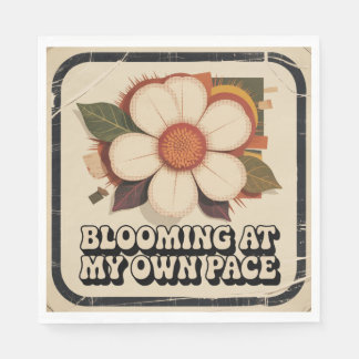 Blommar i min egen takt pappersservett