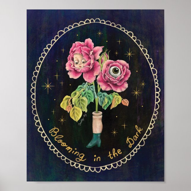 Blommar i mörkret  poster (Framsidan)