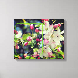Blommar i Tidigt Vår Skapar ditt eget foto Canvastryck