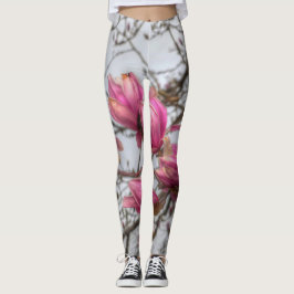 Blommar i Tulip Träd Leggings