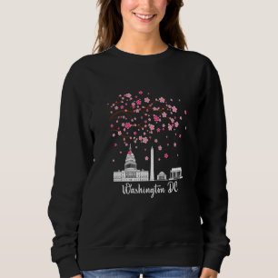 Blommar i Washington Dc Cherry Monuments Manar Kvi T Shirt