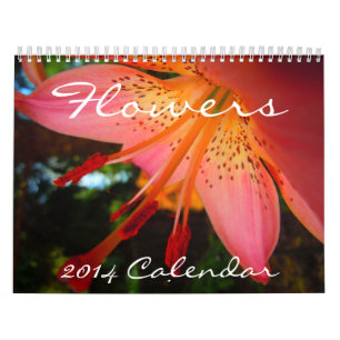 Blommar II - En kalender 2014