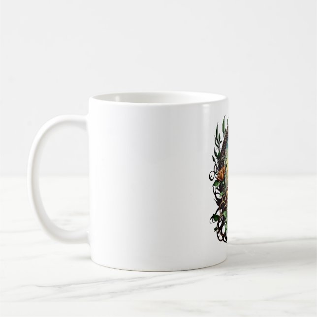 Blommar Kaffemugg (Vänster)