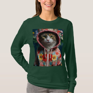 Blommar Katt: Hoodie Chronicles T Shirt