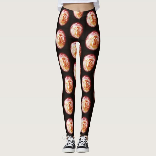 Blommar Leggings (Framsida)