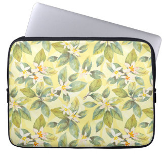 Blommar Lemon Träd-C1 Laptop sleeve