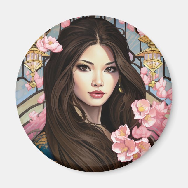 Blommar Magnet (Framsidan)