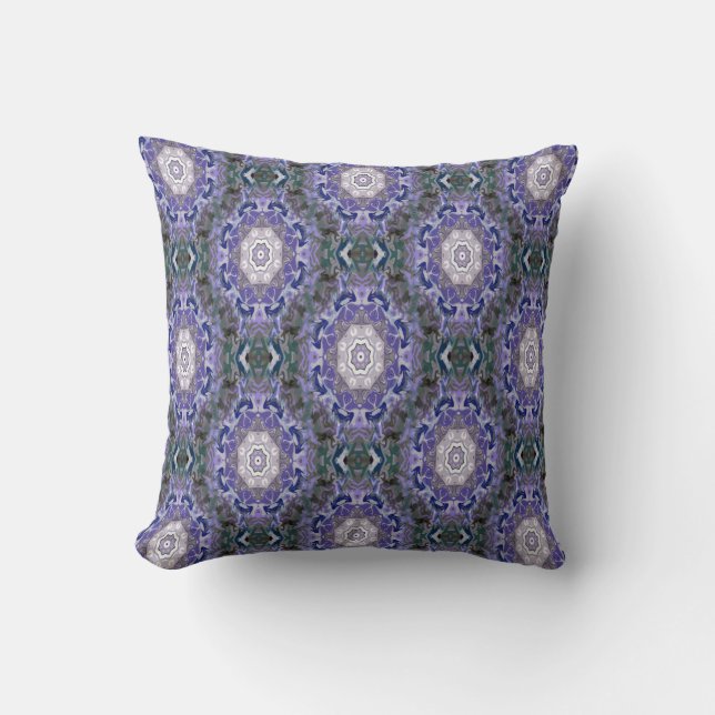 Blommar Mandalas.... Kudde (Framsida)