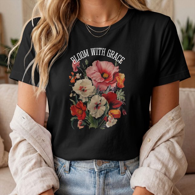 Blommar Med Grace Blommig T Shirt (Skapare uppladdad)