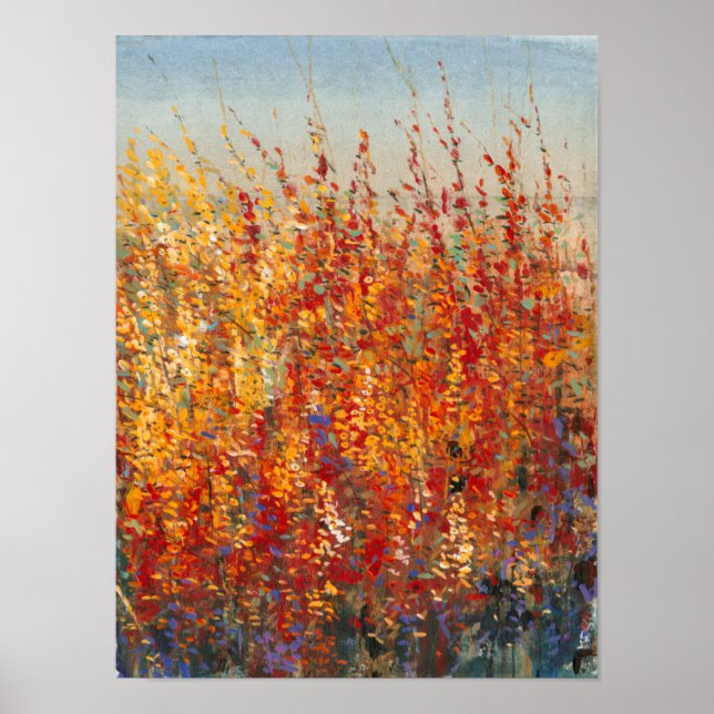 Blommar med hög ökennivå II Poster (Framsidan)