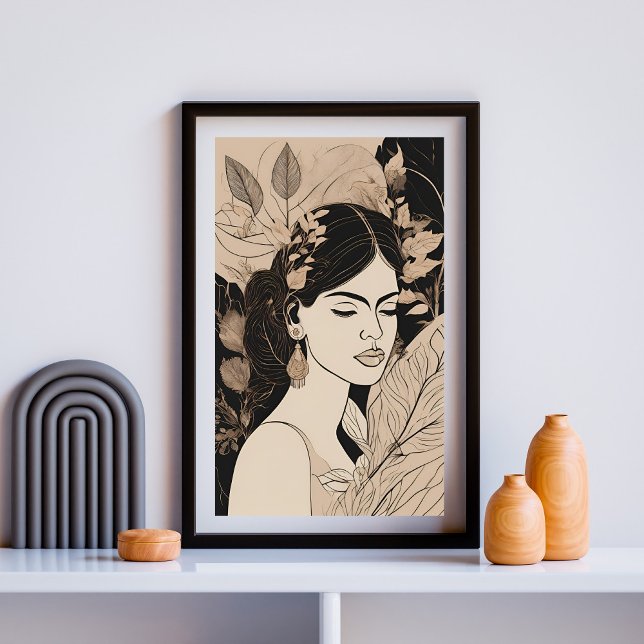 Blommar mellan skuggor poster (Skapare uppladdad)