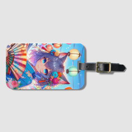 Blommar och landningsbanor: Anime Catgirl Festival Bagagebricka