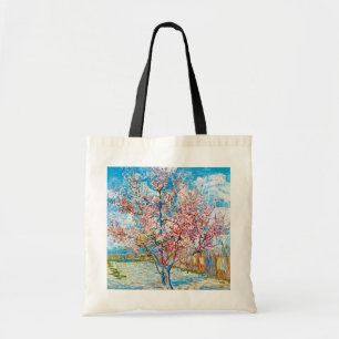 Blommar Peach Träd, Van Gogh Tygkasse