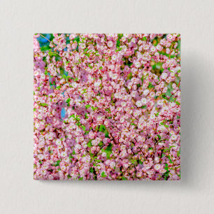 Blommar Plum Knapp